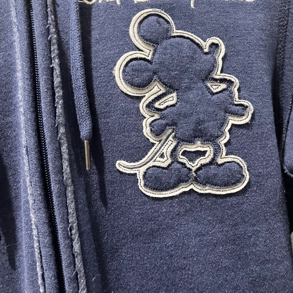 Walt Disney World Faux Fur Zip Hoodie Size small - Picture 2 of 11